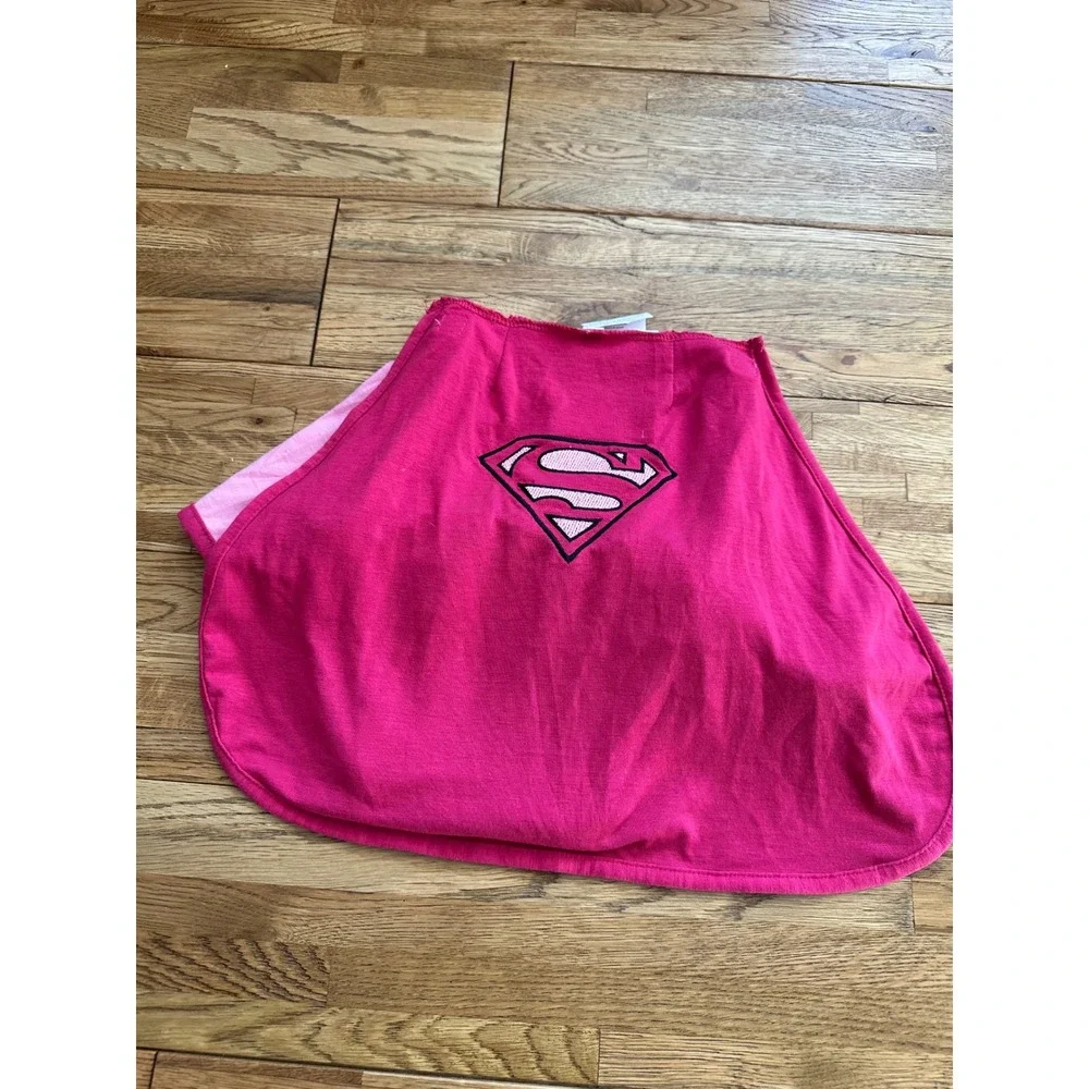 DC Super Friends Supergirl Bodysuit Tutu‎ Dress with Cape 6-12 Months